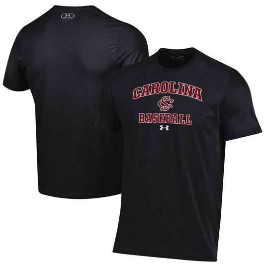 Men's Under Armour Black South Carolina Gamecocks Baseball Performance T-Shirt