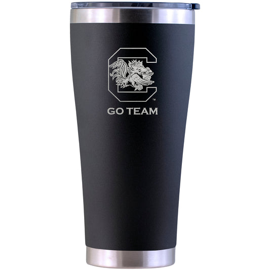 South Carolina Gamecocks Personalized 30oz. Laser Etched Black Tumbler