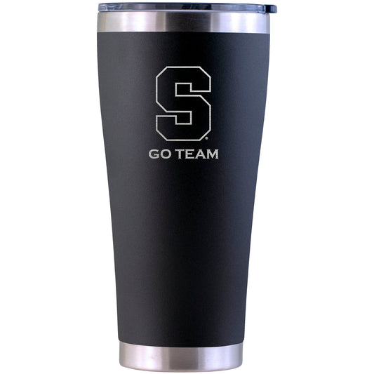 Syracuse Orange Personalized 30oz. Laser Etched Black Tumbler