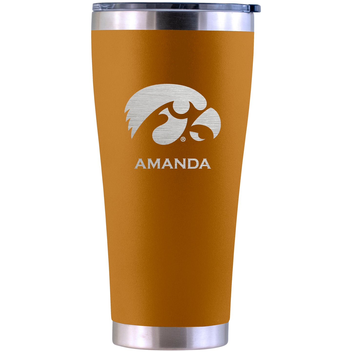 Iowa Hawkeyes Personalized 30oz. Laser Etched Canyon Tumbler