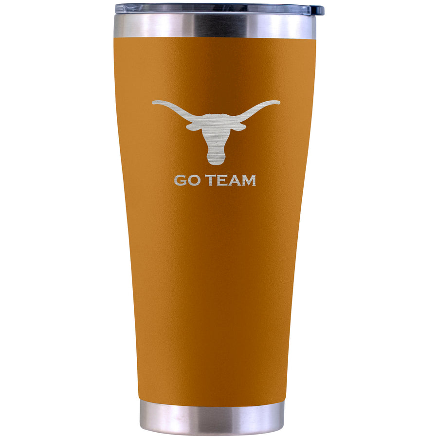 Texas Longhorns Personalized 30oz. Laser Etched Canyon Tumbler