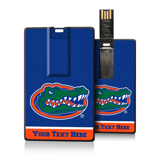 Florida Gators Personalized Credit Card USB Drive