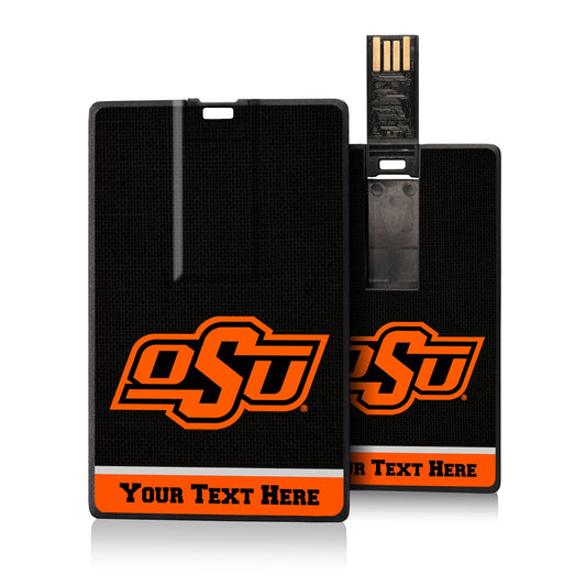 Oklahoma State Cowboys Personalized Credit Card USB Drive