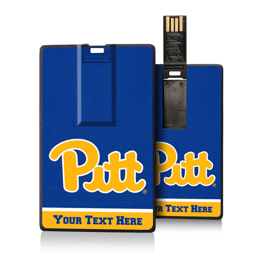 Pitt Panthers Personalized Credit Card USB Drive