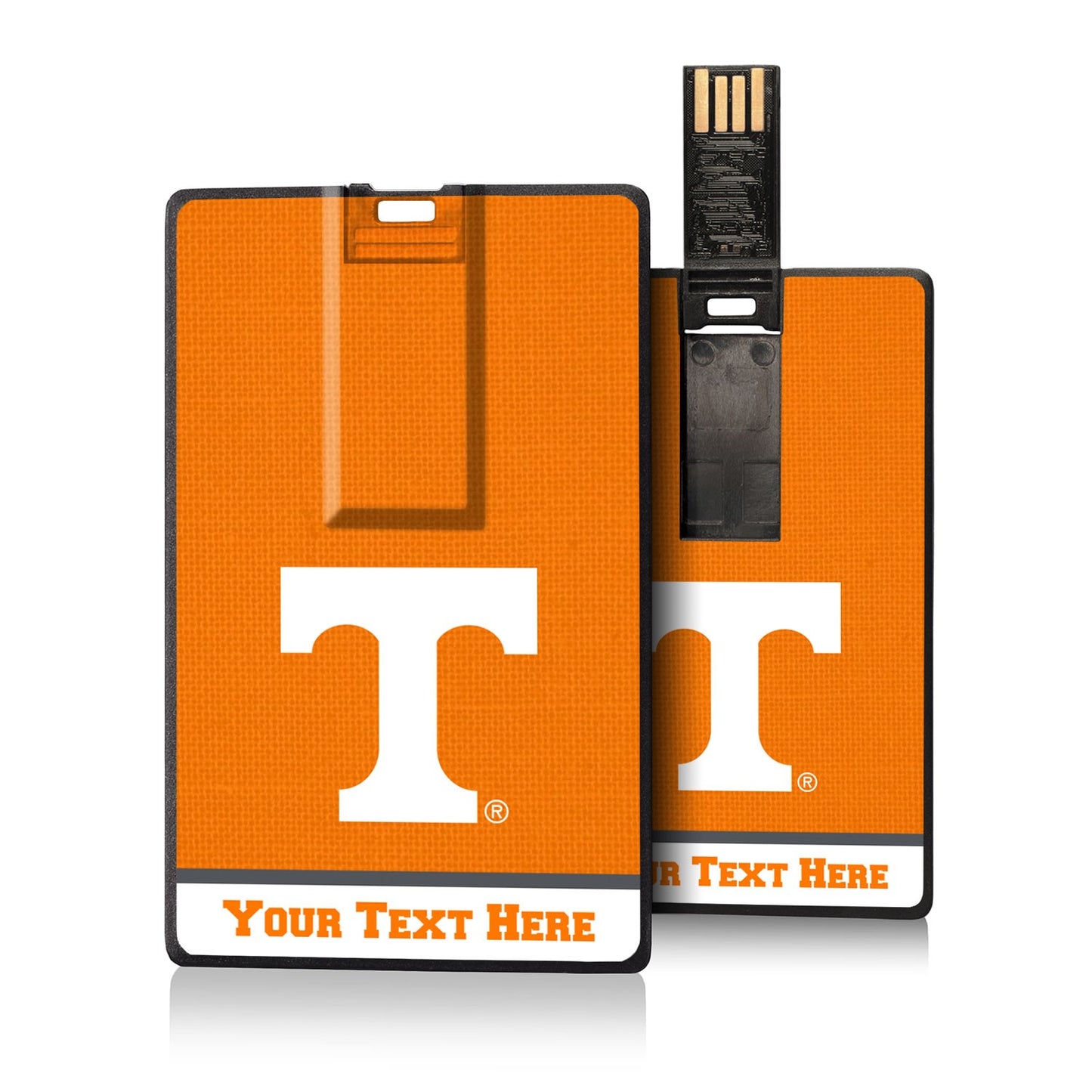 Tennessee Volunteers Personalized Credit Card USB Drive