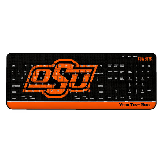 Oklahoma State Cowboys Personalized Wireless Keyboard