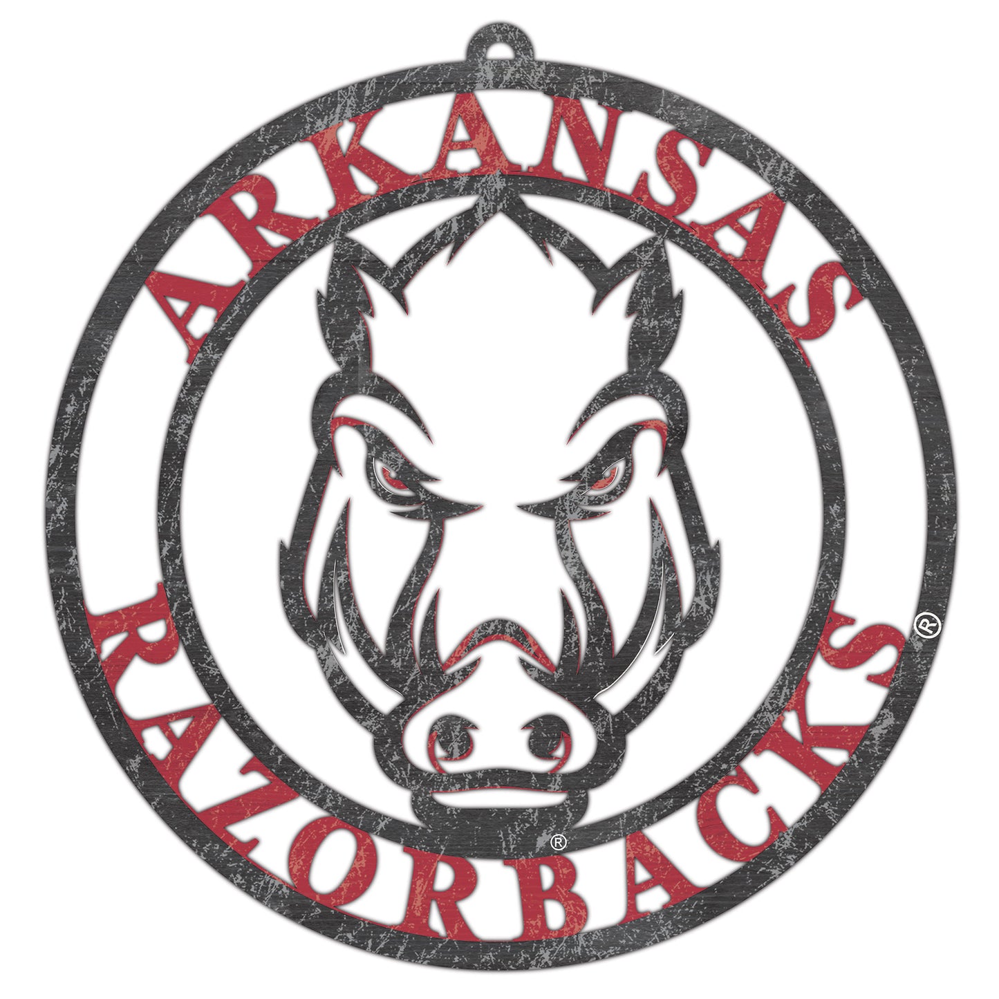 Arkansas Razorbacks 16'' Team Color Logo Cutout
