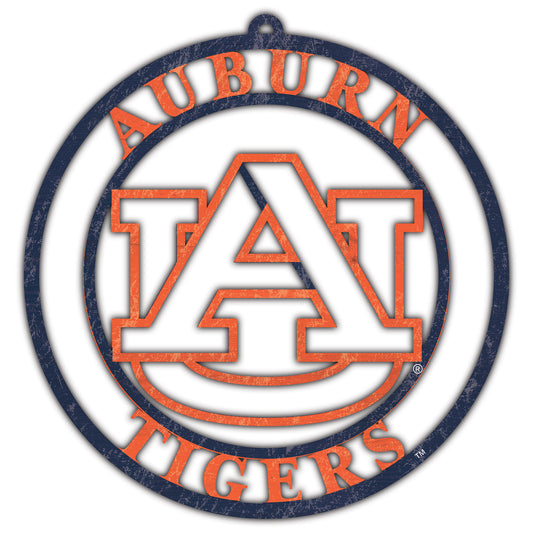 Auburn Tigers 16'' Team Color Logo Cutout