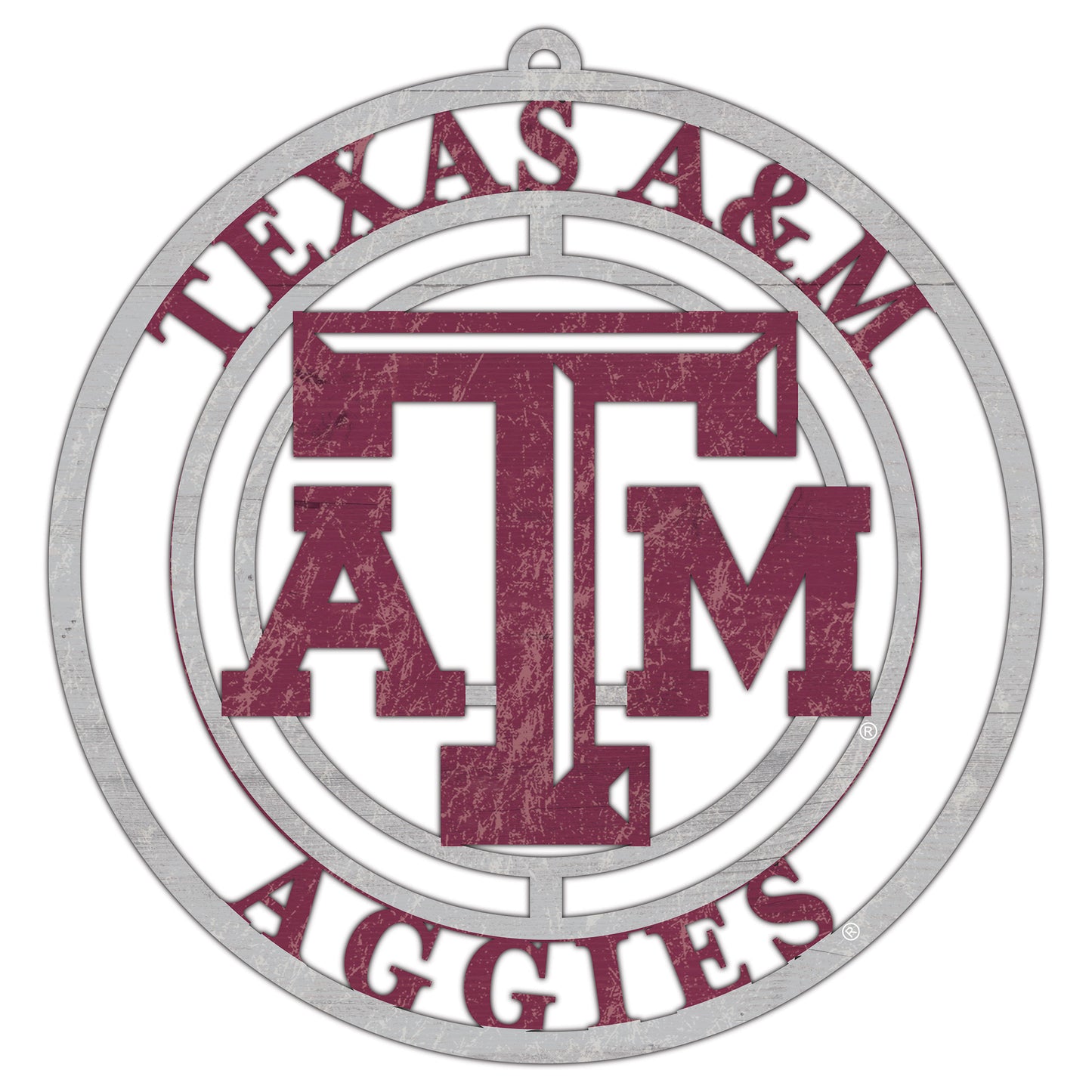 Texas A&M Aggies 16'' Team Color Logo Cutout