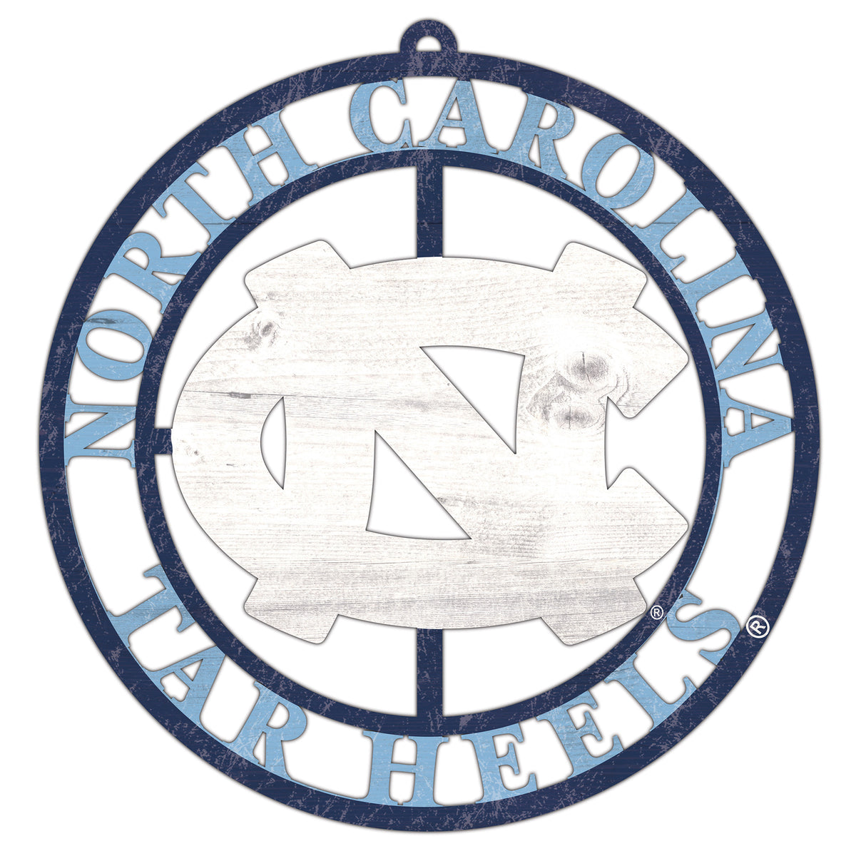 North Carolina Tar Heels 16'' Team Color Logo Cutout