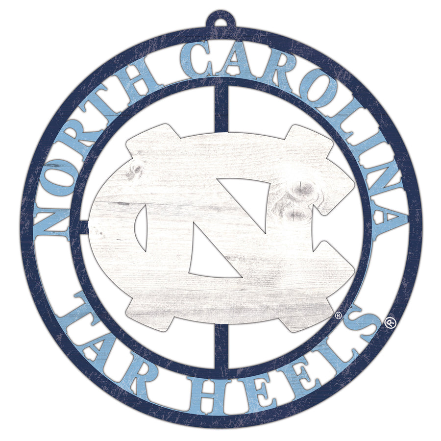 North Carolina Tar Heels 16'' Team Color Logo Cutout
