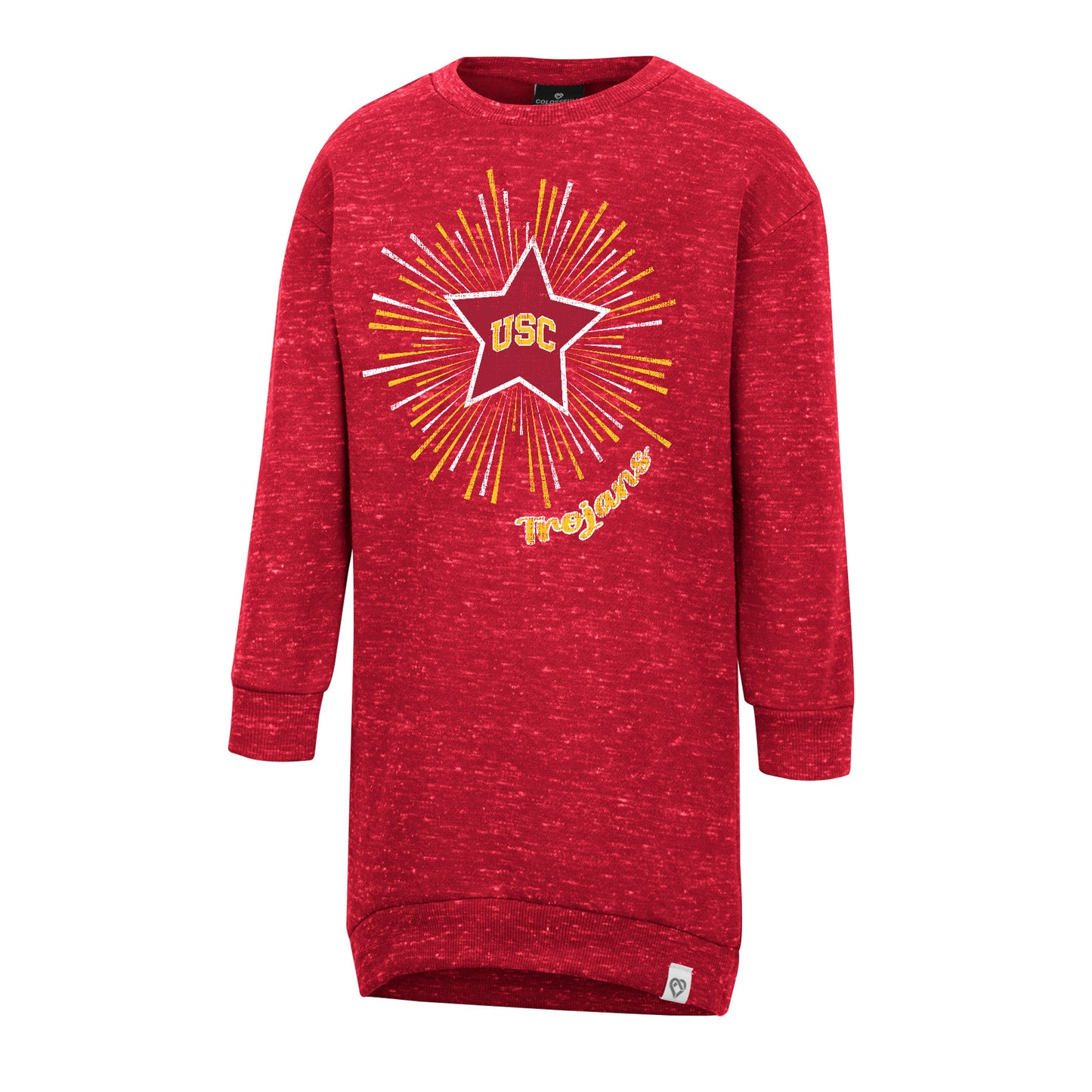 Girls Toddler Colosseum Cardinal USC Trojans Cindy Lou Sweatshirt Dress