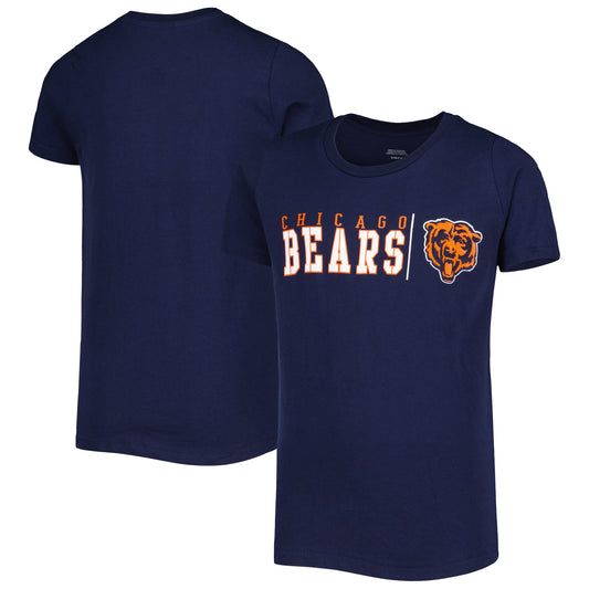 Youth Navy Chicago Bears Team Classic T-Shirt