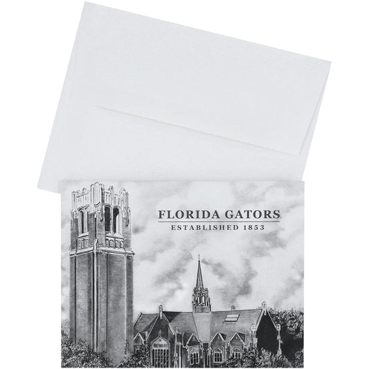 Florida Gators Campus Note Cards