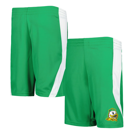 Youth Green Oregon Ducks Team Mesh Shorts