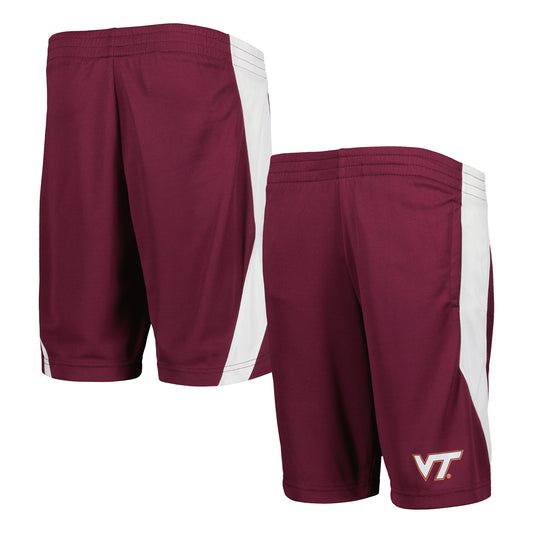 Youth Maroon Virginia Tech Hokies Team Mesh Shorts