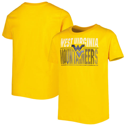 Youth Gold West Virginia Mountaineers Icon Team T-Shirt