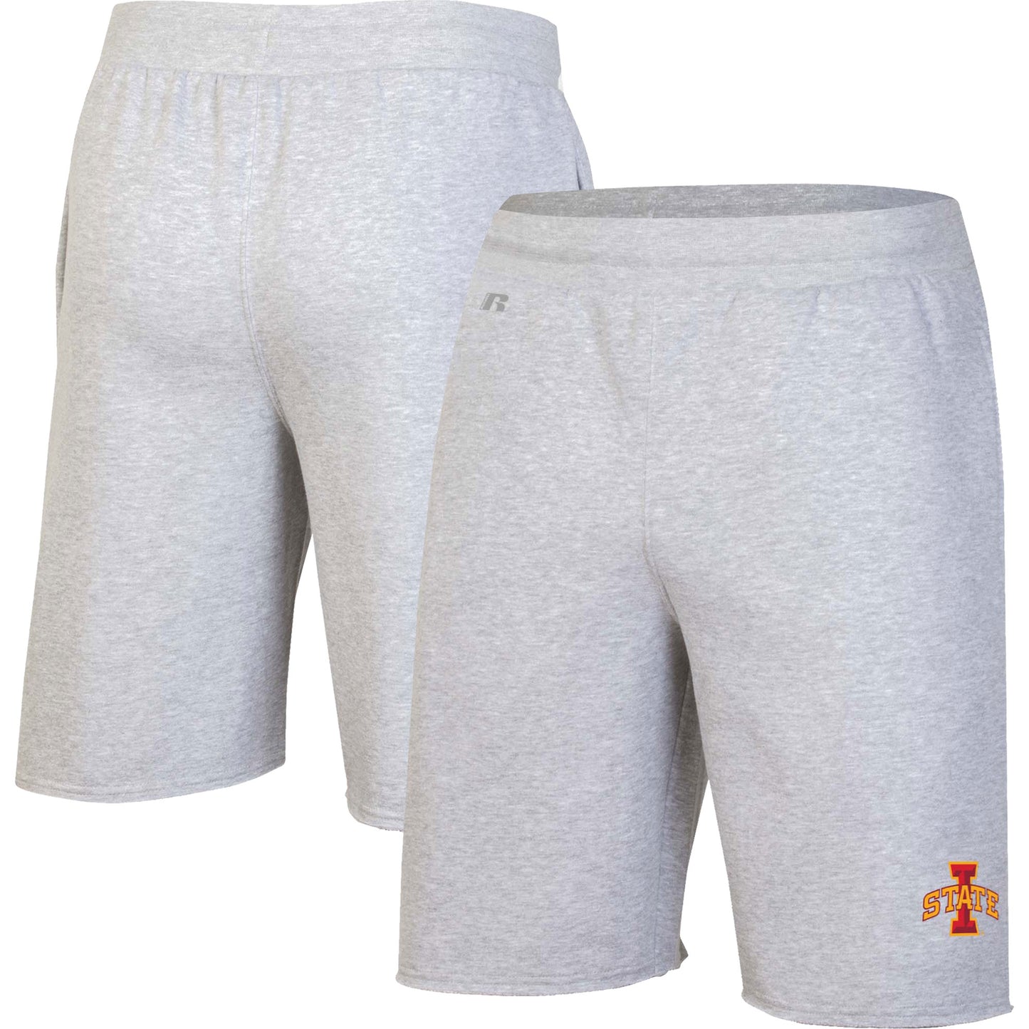Men's Russell Ash Iowa State Cyclones Logo Shorts