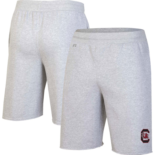 Men's Russell Ash South Carolina Gamecocks Logo Shorts