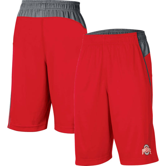 Men's Russell Scarlet Ohio State Buckeyes Team Shorts