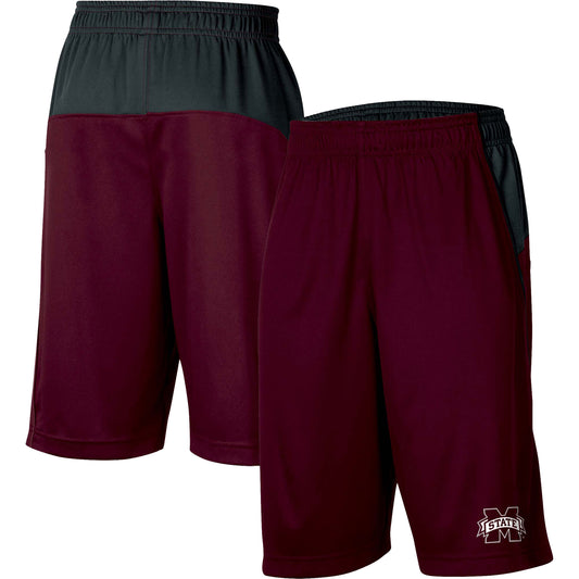 Youth Russell Maroon Mississippi State Bulldogs Team Shorts