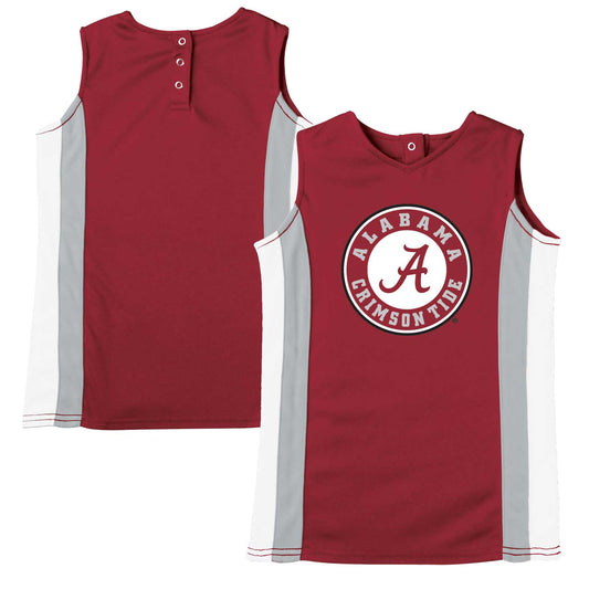 Girls Toddler Russell Crimson Alabama Crimson Tide Cheerleader Dress