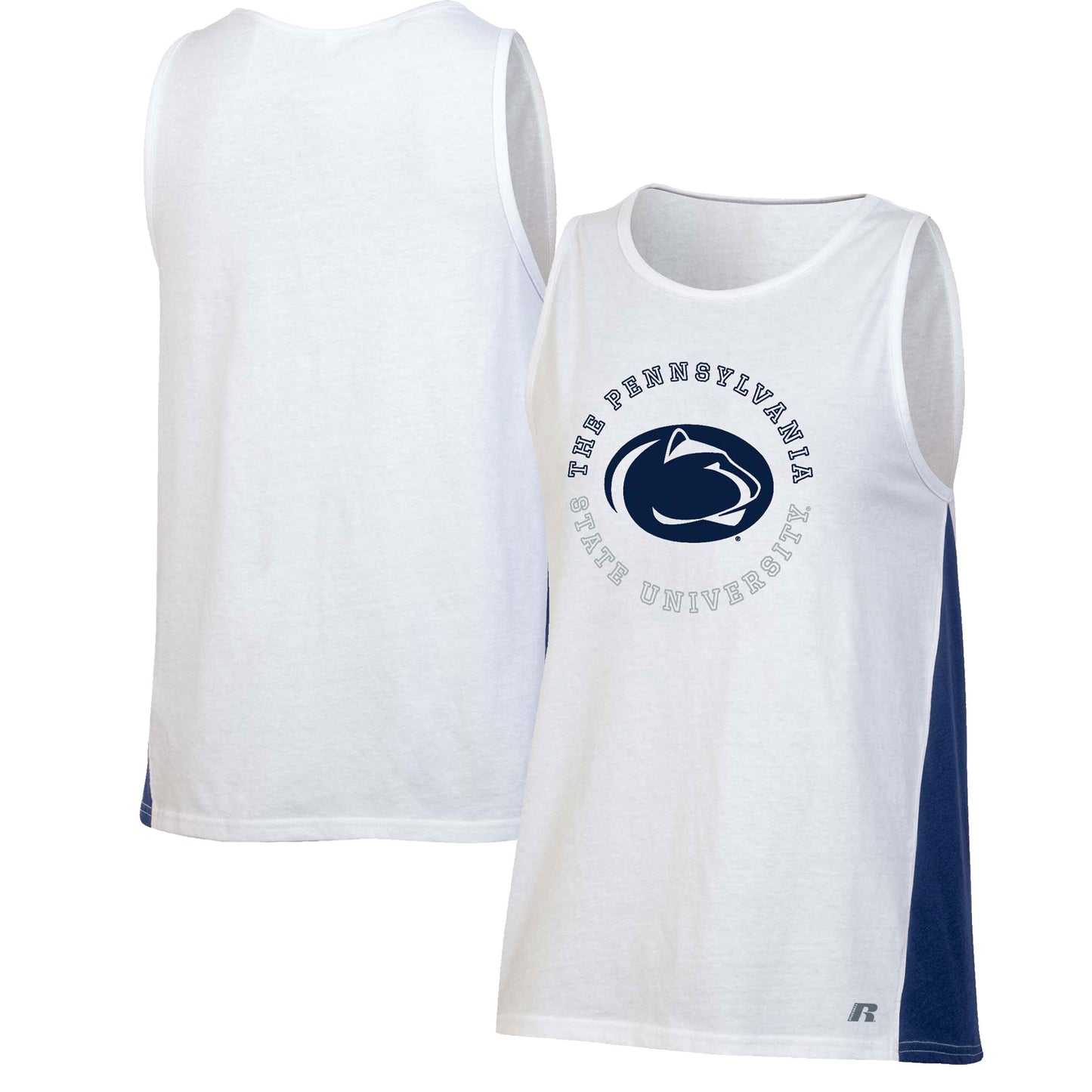 Women's Russell White Penn State Nittany Lions Swing Tank Top