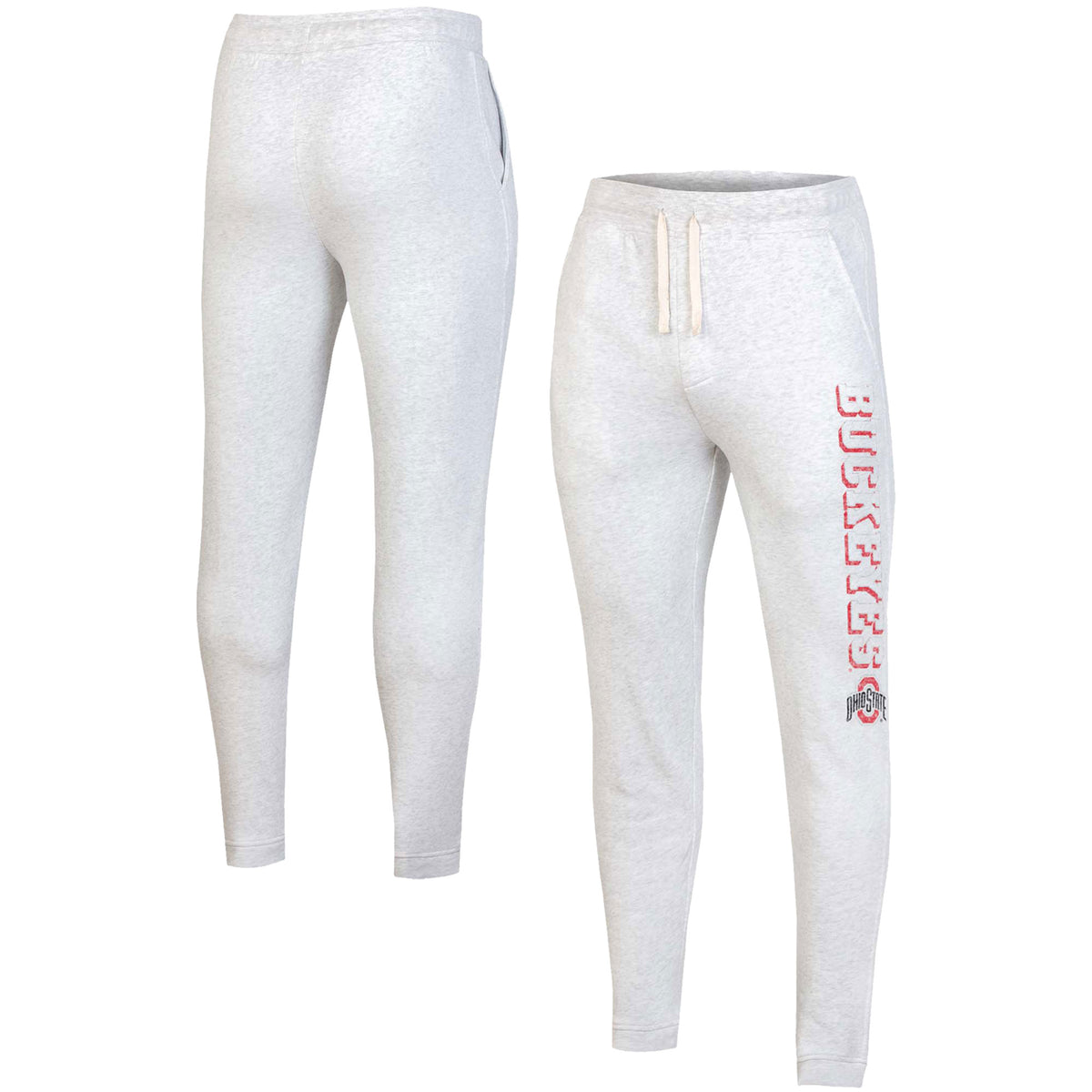 Men's Russell Ash Ohio State Buckeyes Logo Pants