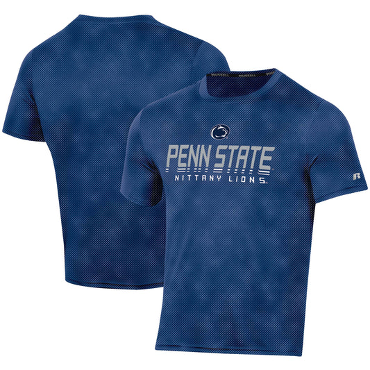 Men's Russell Navy Penn State Nittany Lions Synthetic Impact Team T-Shirt