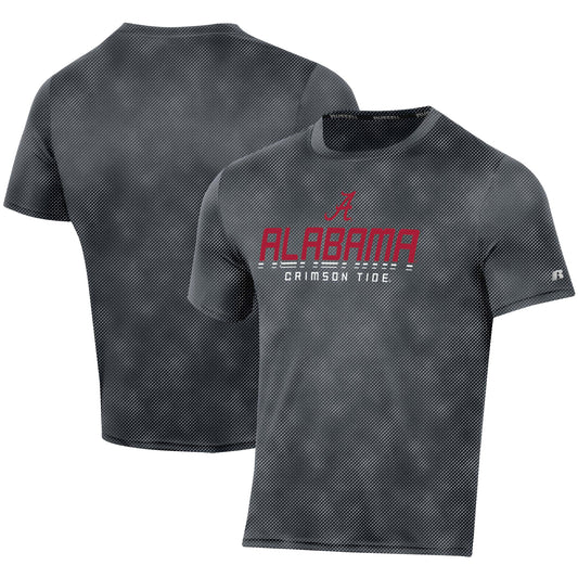 Men's Russell Gray Alabama Crimson Tide Synthetic Impact Team T-Shirt