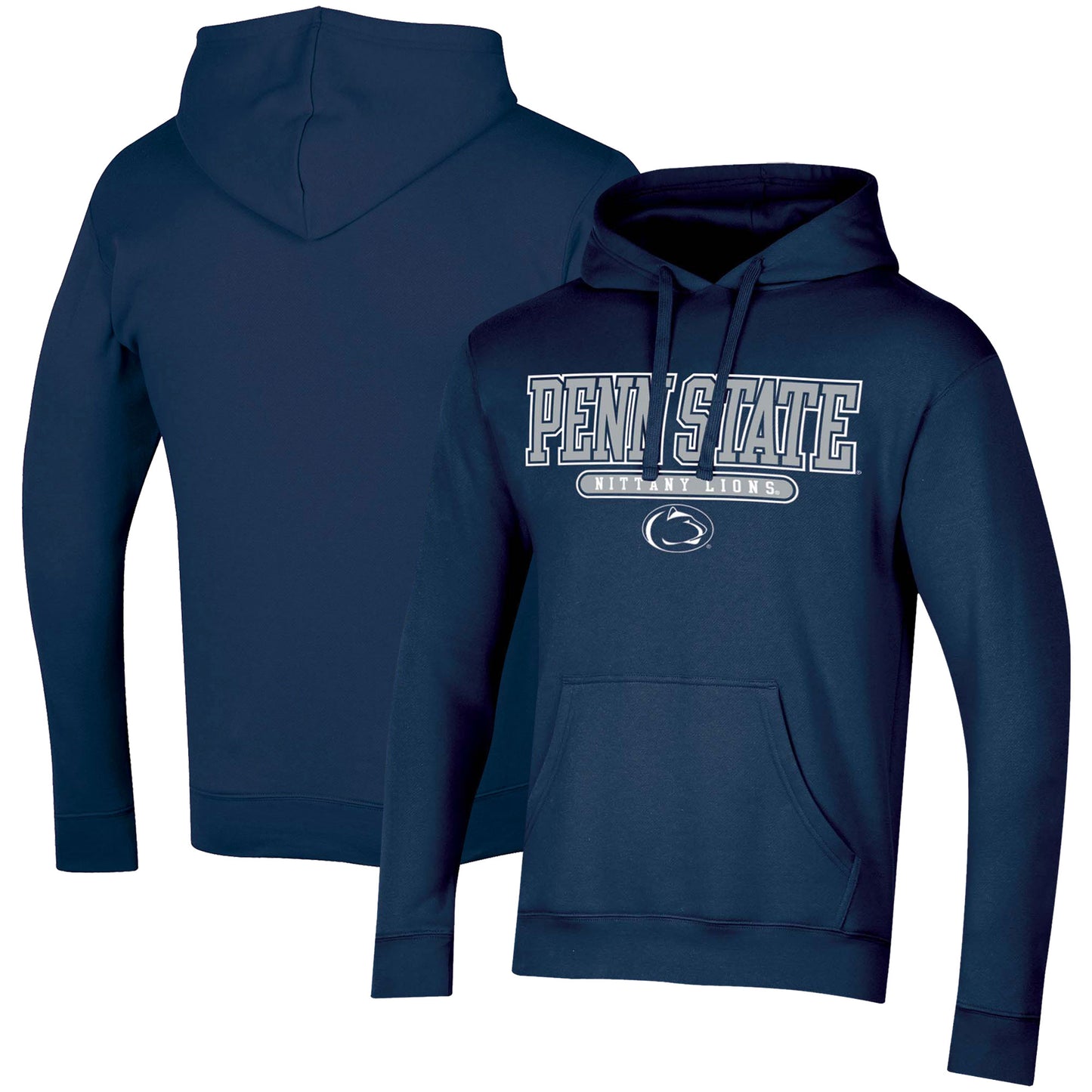 Men's Russell Navy Penn State Nittany Lions Team Pullover Hoodie