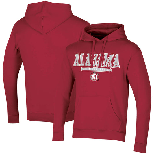 Men's Russell Crimson Alabama Crimson Tide Team Pullover Hoodie