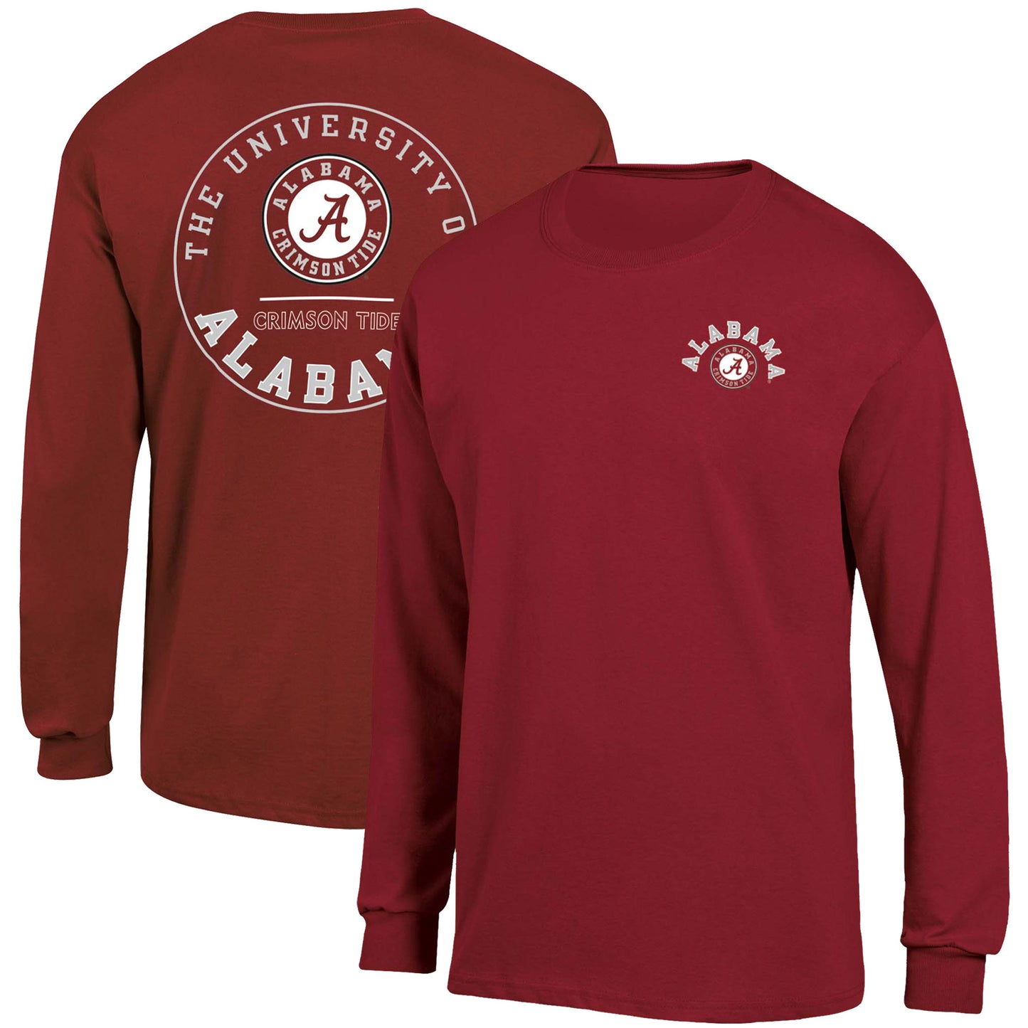 Men's Russell Crimson Alabama Crimson Tide Long Sleeve T-Shirt