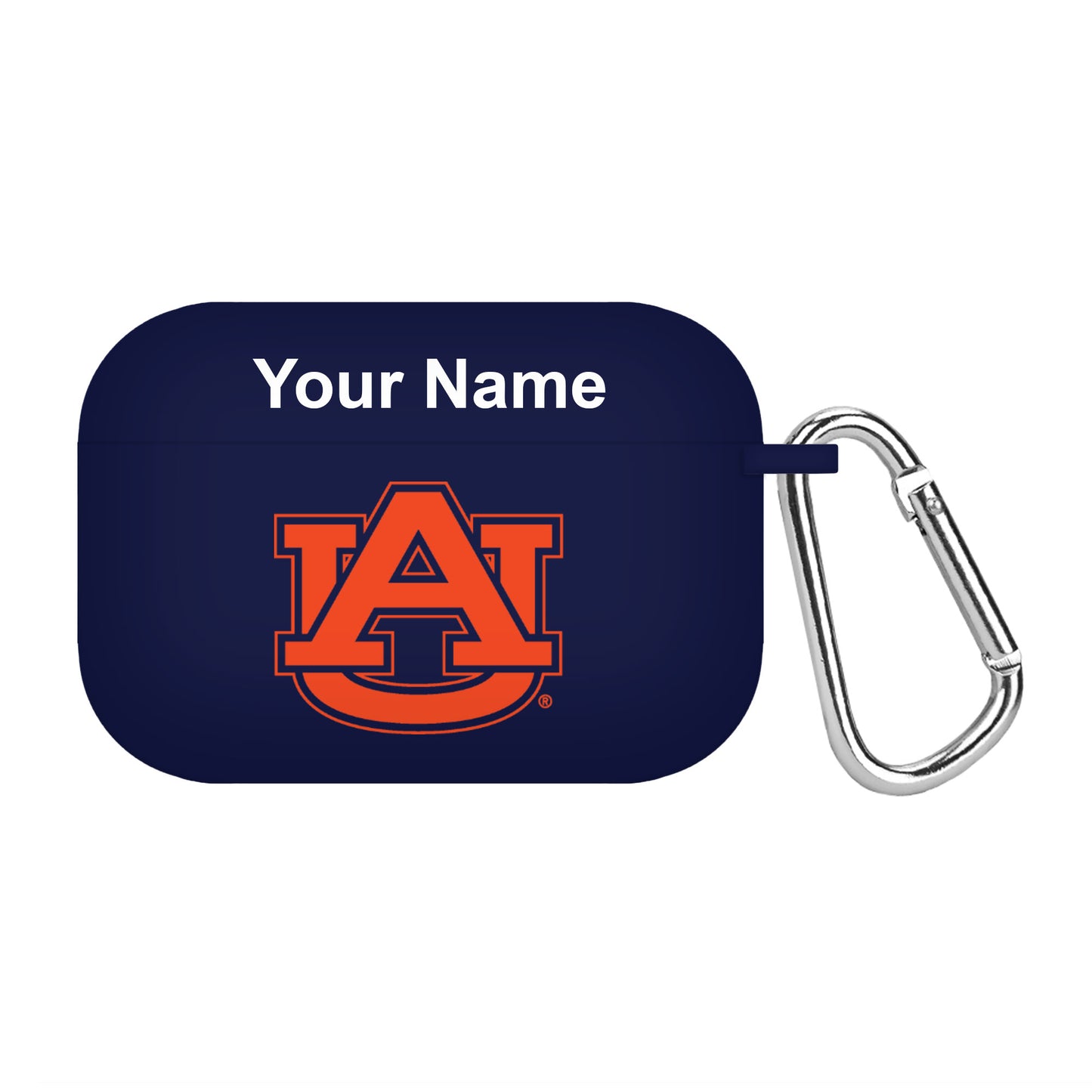 Navy Auburn Tigers Personalized AirPods Pro Case Cover