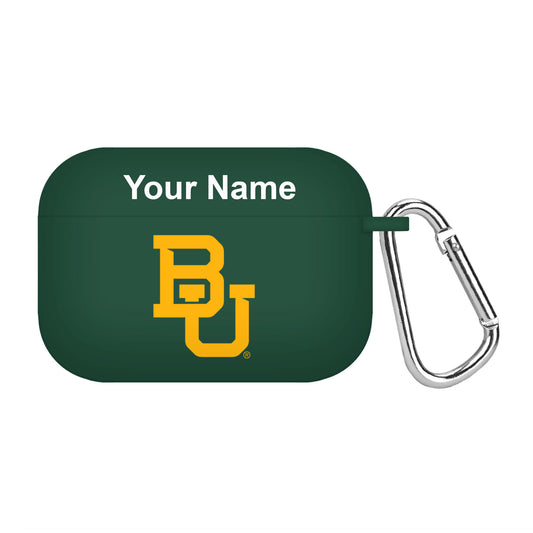 Green Baylor Bears Personalized AirPods Pro Case Cover