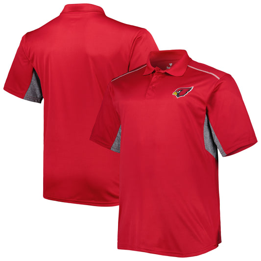 Men's Cardinal Arizona Cardinals Big & Tall Team Color Polo