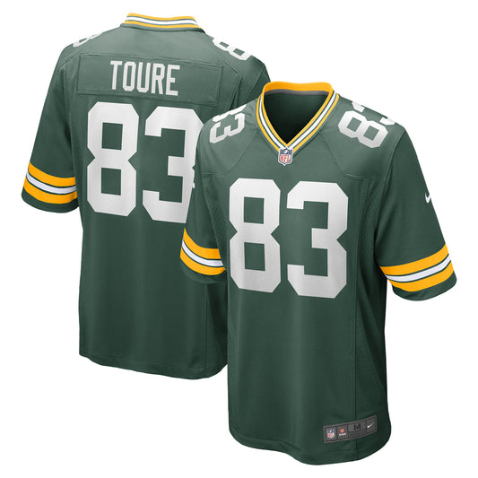 Men's Nike Samori Toure Green Green Bay Packers Game Player Jersey