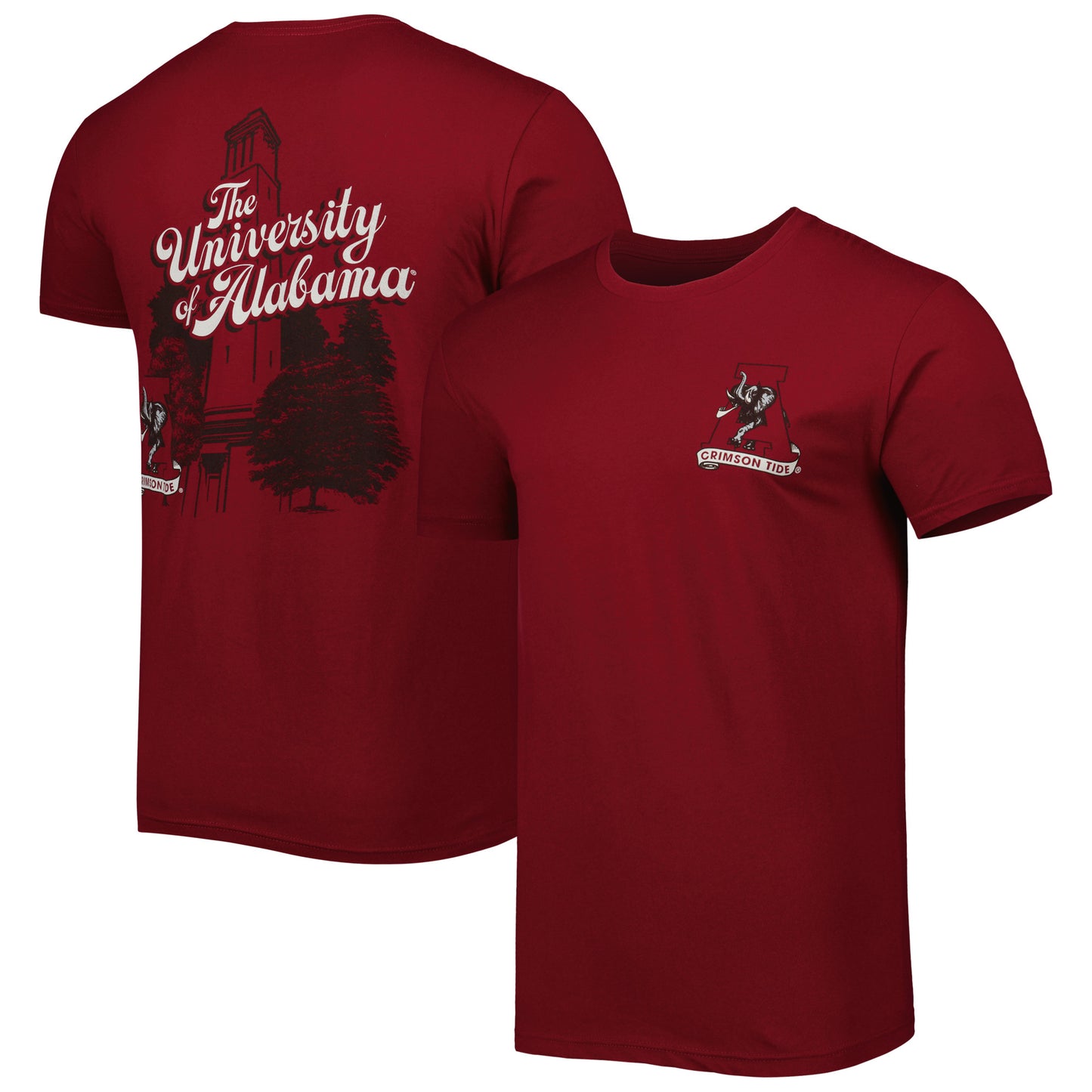 Men's Crimson Alabama Crimson Tide Vault Premium T-Shirt