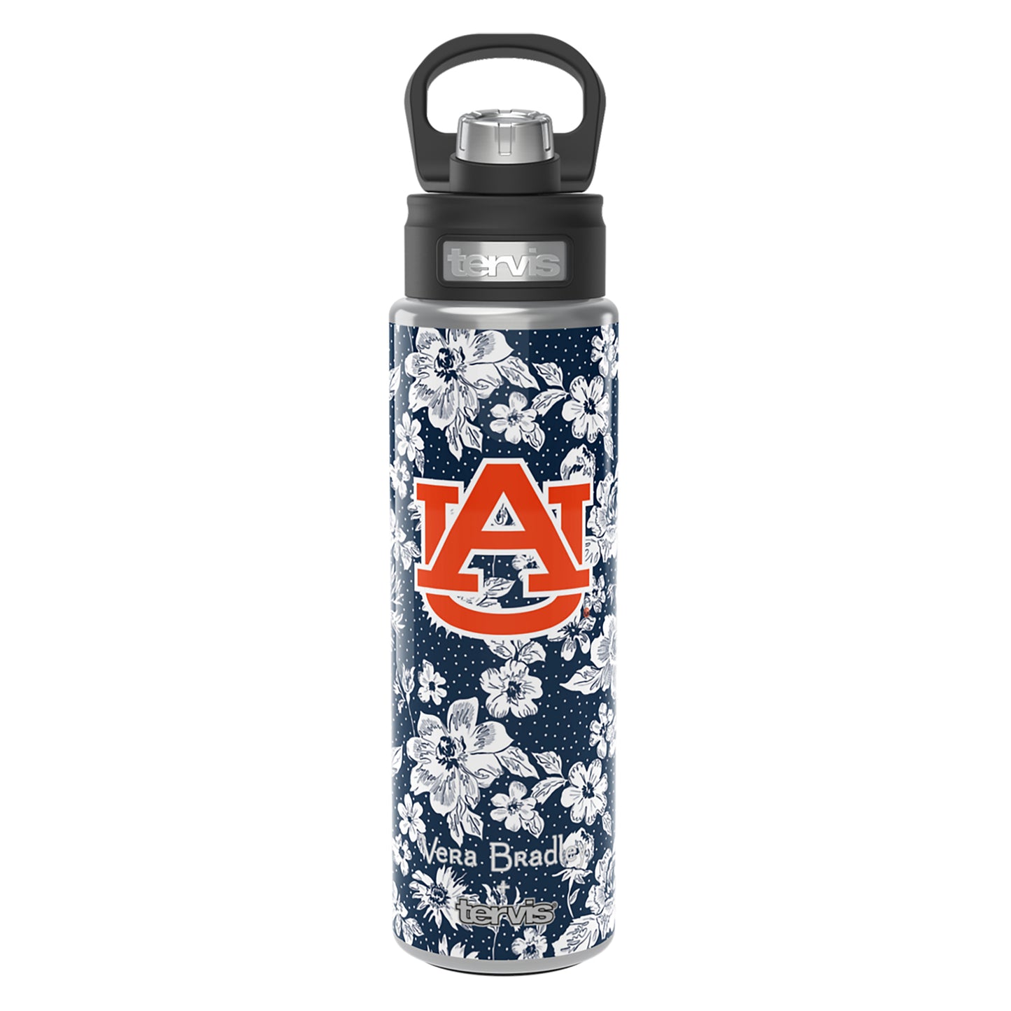 Vera Bradley x Tervis Auburn Tigers 24oz. Wide Mouth Bottle with Deluxe Lid