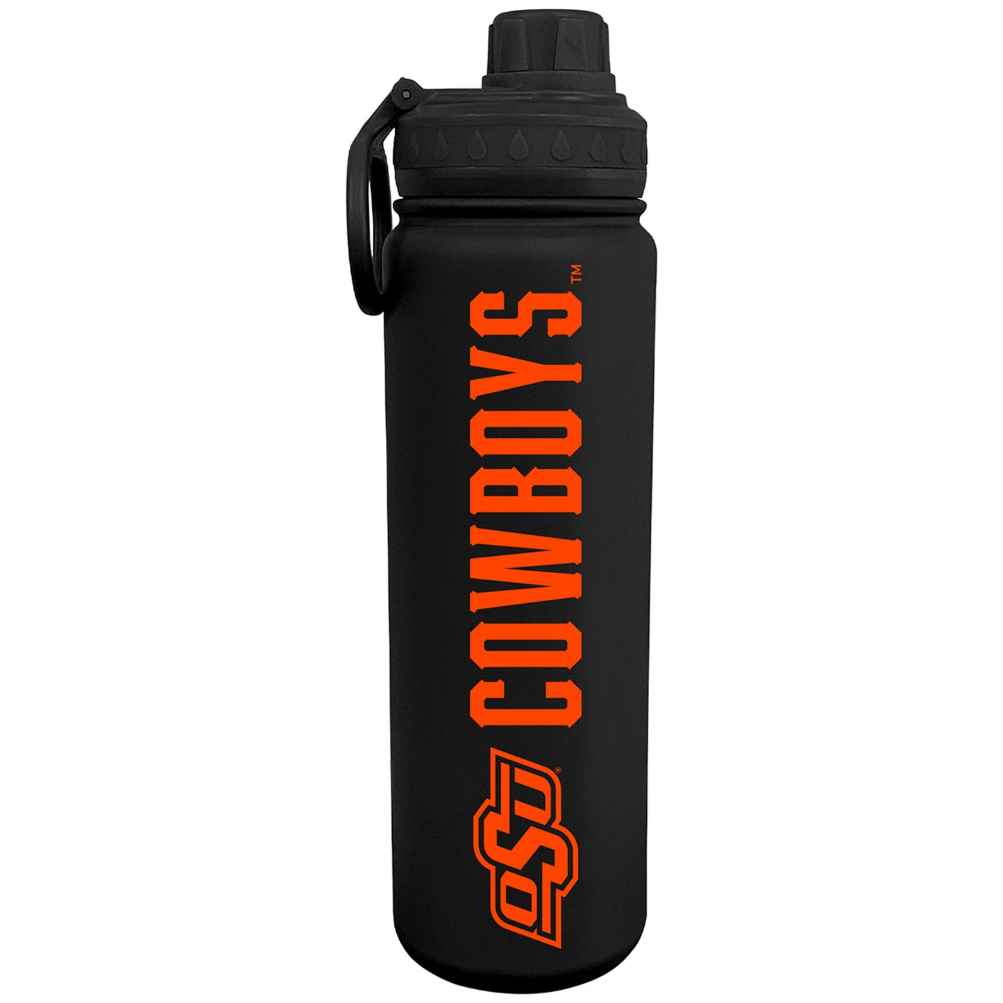 Black Oklahoma State Cowboys 24oz. Stainless Sport Bottle