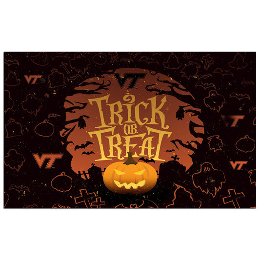 Virginia Tech Hokies 12'' x 19'' Trick Or Treat Tray