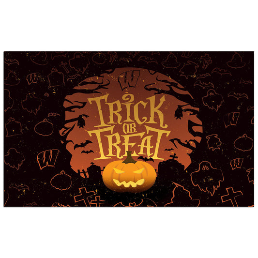 Wisconsin Badgers 12'' x 19'' Trick Or Treat Tray
