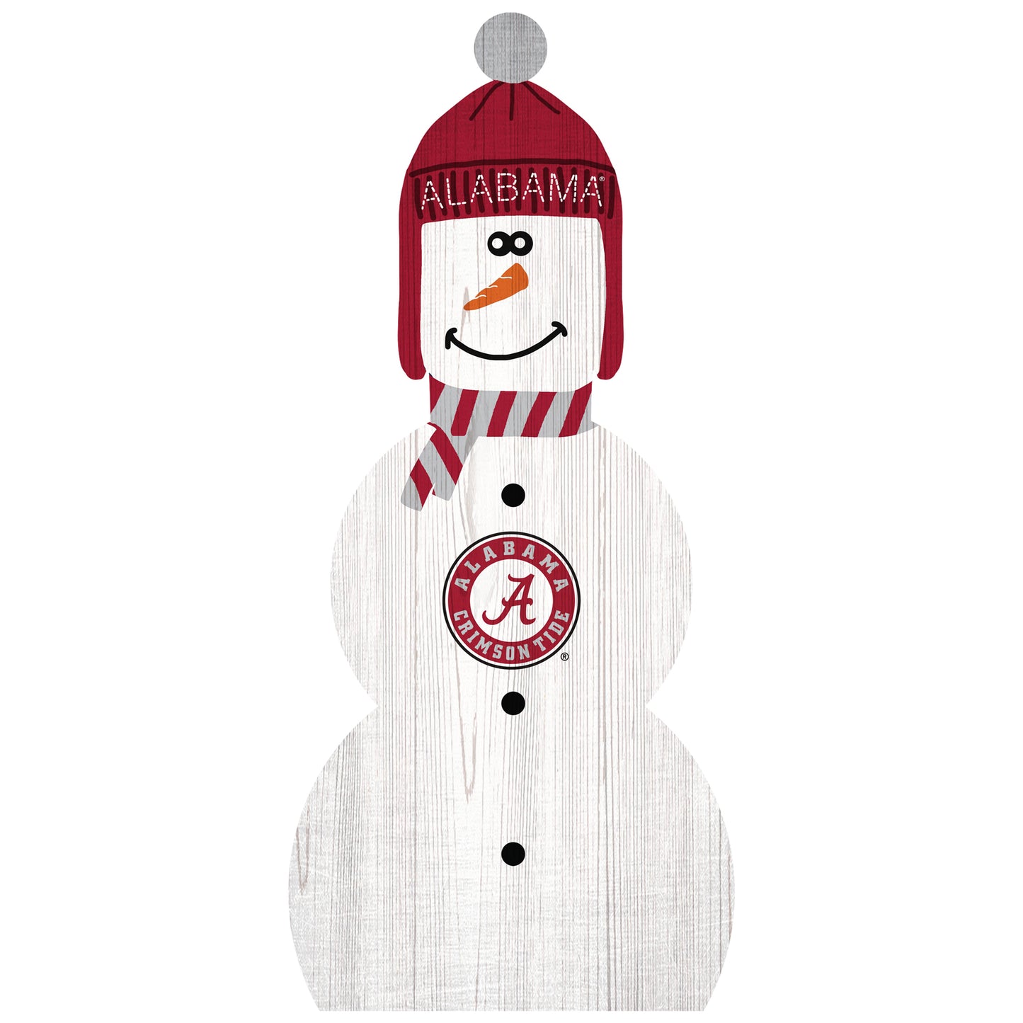 Alabama Crimson Tide 31'' Snowman Leaner