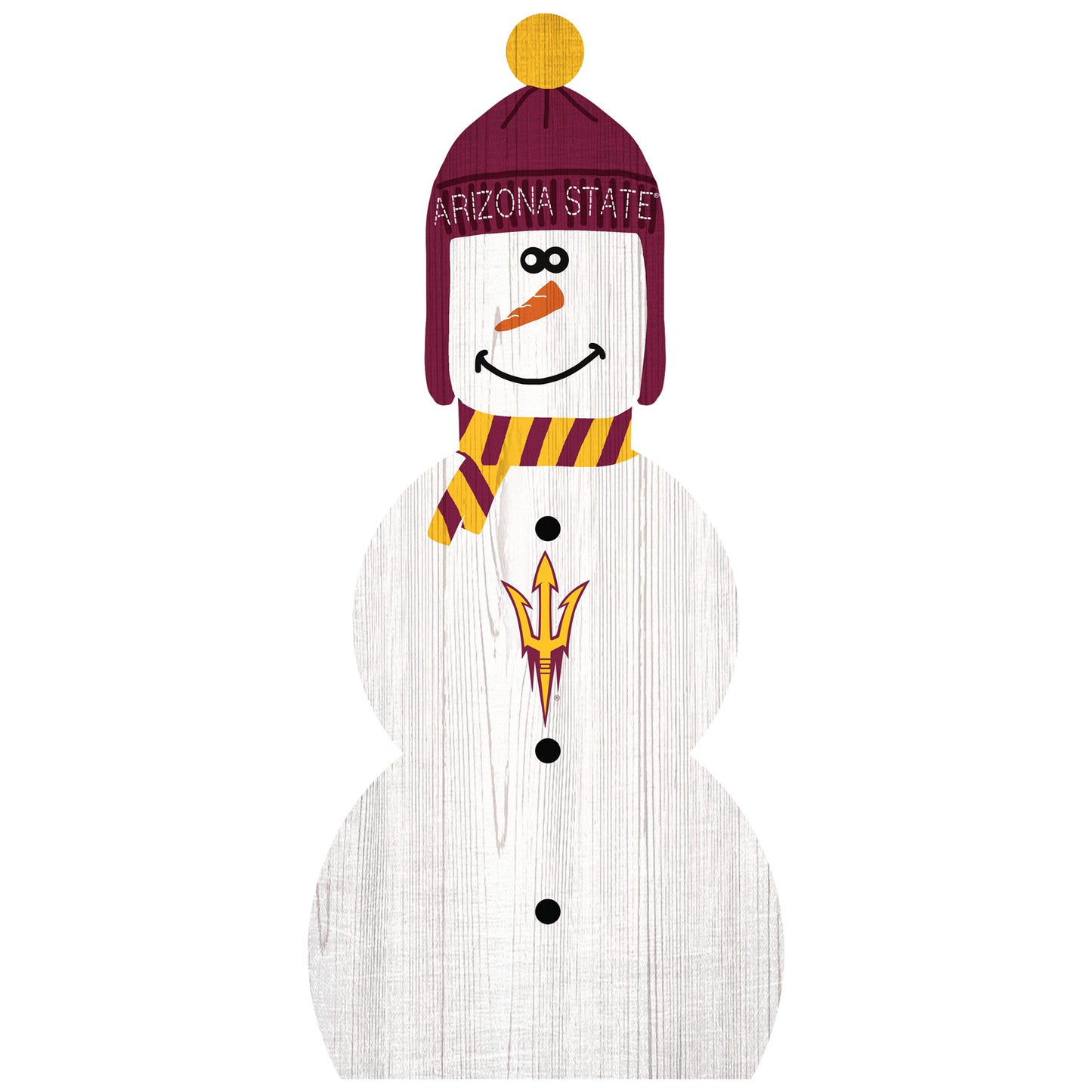 Arizona State Sun Devils 31'' Snowman Leaner