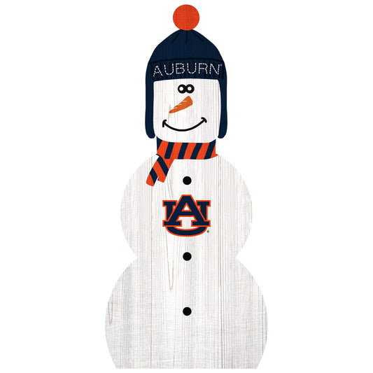 Auburn Tigers 31'' Snowman Leaner