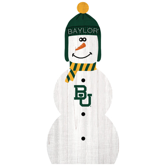 Baylor Bears 31'' Snowman Leaner