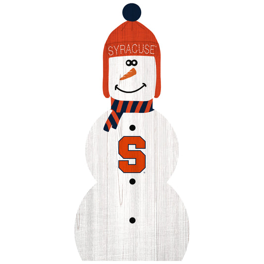 Syracuse Orange 31'' Snowman Leaner