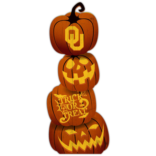 Oklahoma Sooners 31'' Pumpkin Leaner