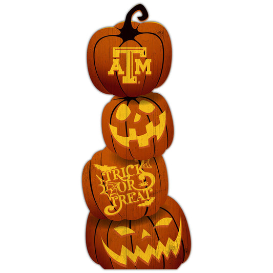 Texas A&M Aggies 31'' Pumpkin Leaner