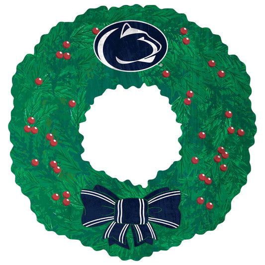 Penn State Nittany Lions 16'' Team Wreath Sign